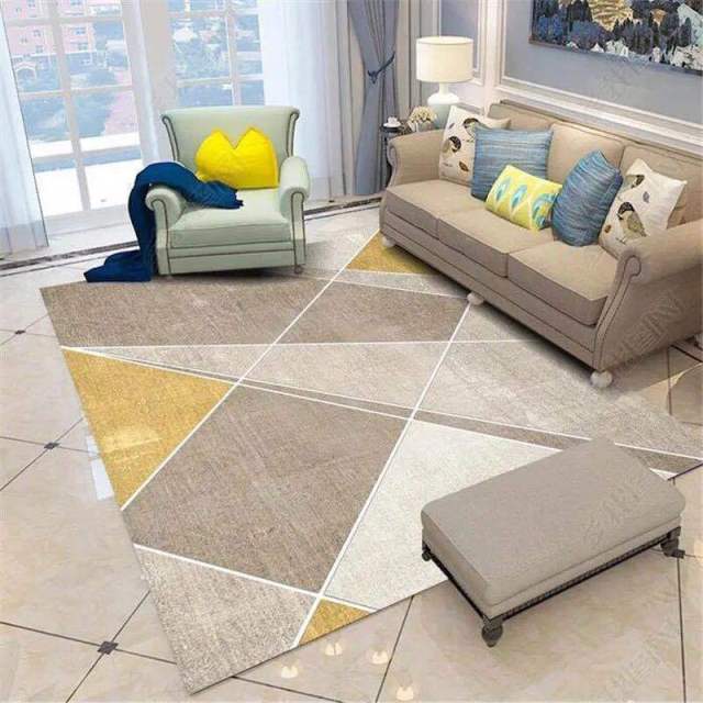 Home Decoration Bedroom Lounge Rug Customizable Modern Rug