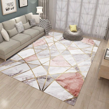 Home Decoration Bedroom Lounge Rug Customizable Modern Rug