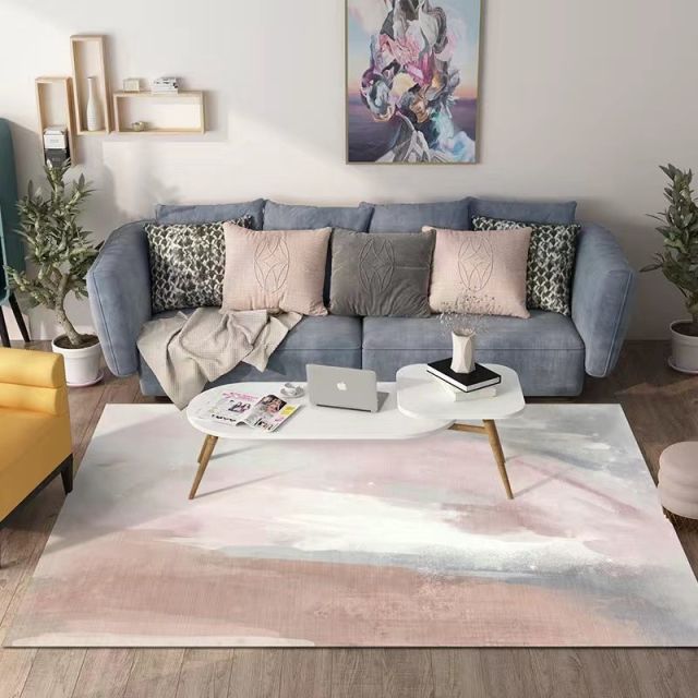 Home Decoration Bedroom Lounge Rug Customizable Modern Rug