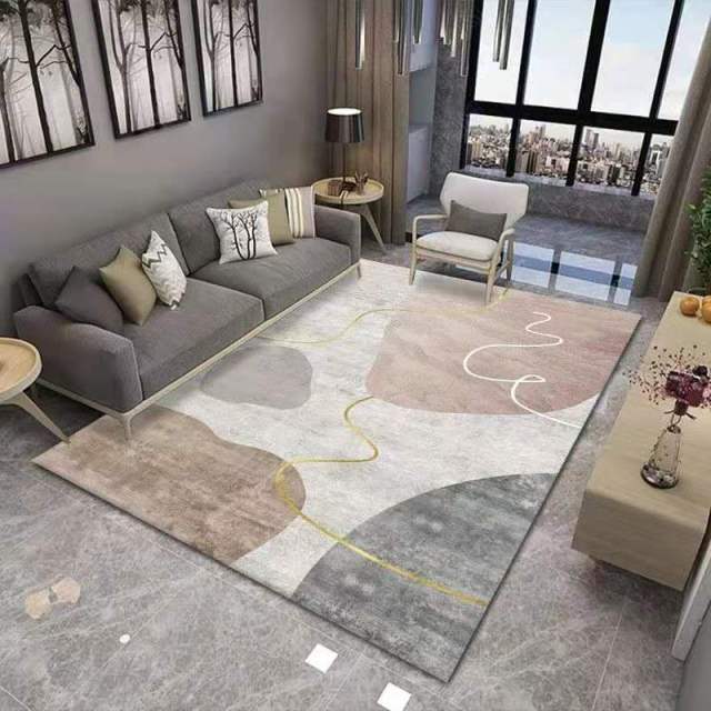 Home Decoration Bedroom Lounge Rug Customizable Modern Rug