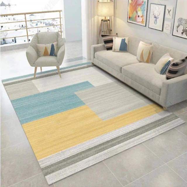 Home Decoration Bedroom Lounge Rug Customizable Modern Rug