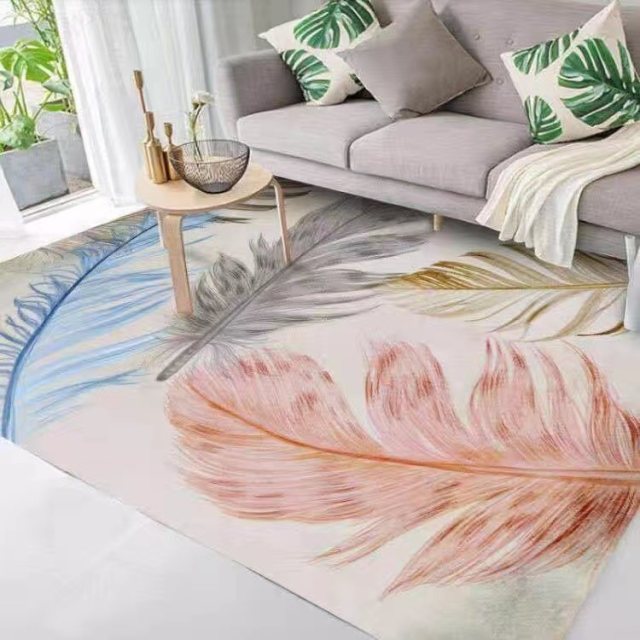 Home Decoration Bedroom Lounge Rug Customizable Modern Rug