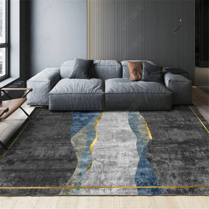 Geometric Printed Rug Modern Home Decoration Washable Lounge Rug