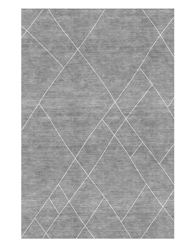 Light Luxury Abstract Solid Color Striped Living Room Large Area Rug