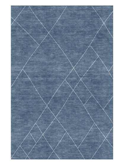 Light Luxury Abstract Solid Color Striped Living Room Large Area Rug