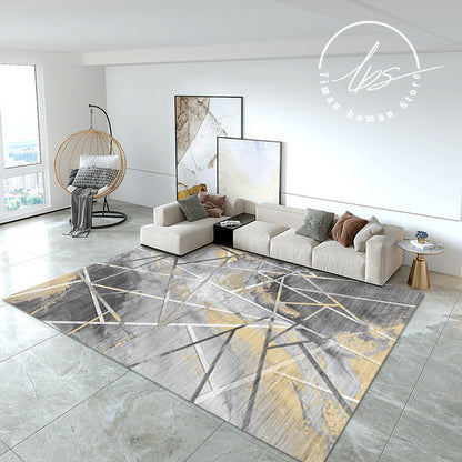 Home Decoration Modern Living Room Nordic Printing Bedroom Rug