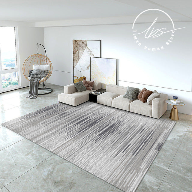 Home Decoration Modern Living Room Nordic Printing Bedroom Rug