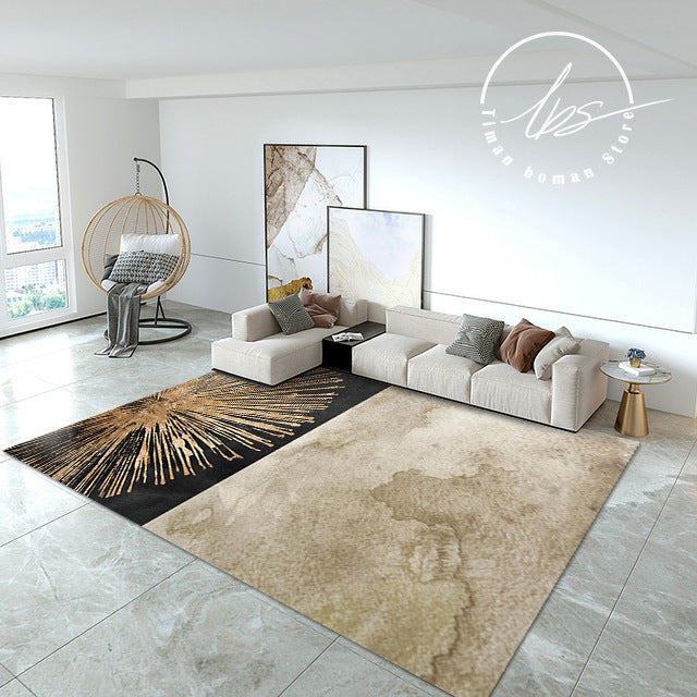 Home Decoration Modern Living Room Nordic Printing Bedroom Rug