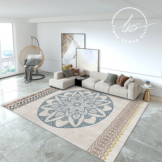 Home Decoration Modern Living Room Nordic Printing Bedroom Rug