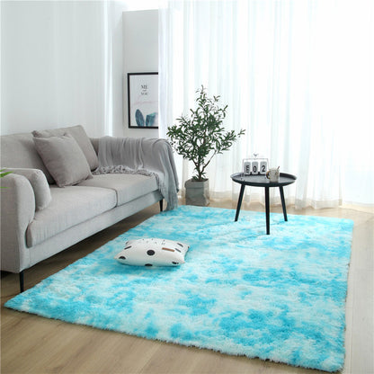 Plush Pink Rug Living Room Decoration Fluffy Thick Bedroom Rug